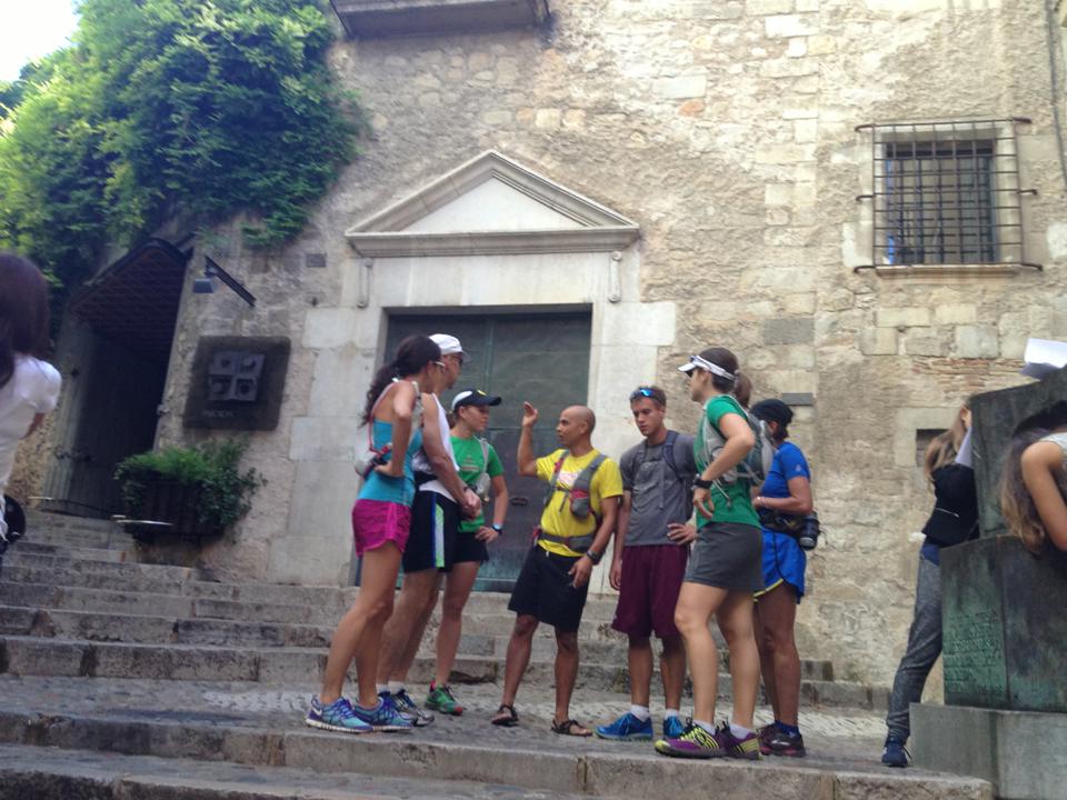 Girona first day run